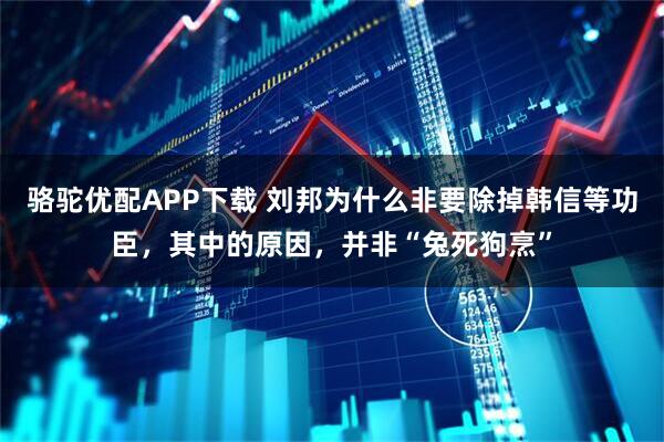 骆驼优配APP下载 刘邦为什么非要除掉韩信等功臣，其中的原因，并非“兔死狗烹”
