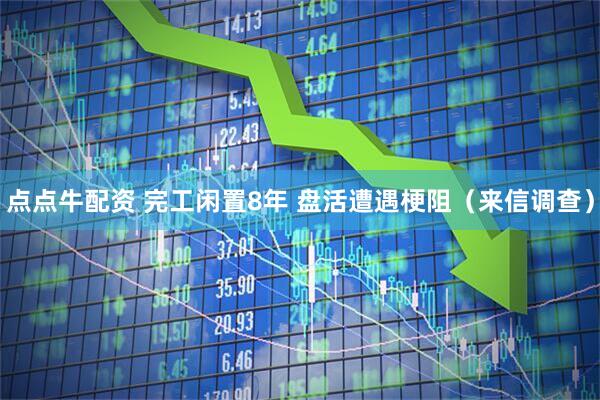 点点牛配资 完工闲置8年 盘活遭遇梗阻(来信调查)